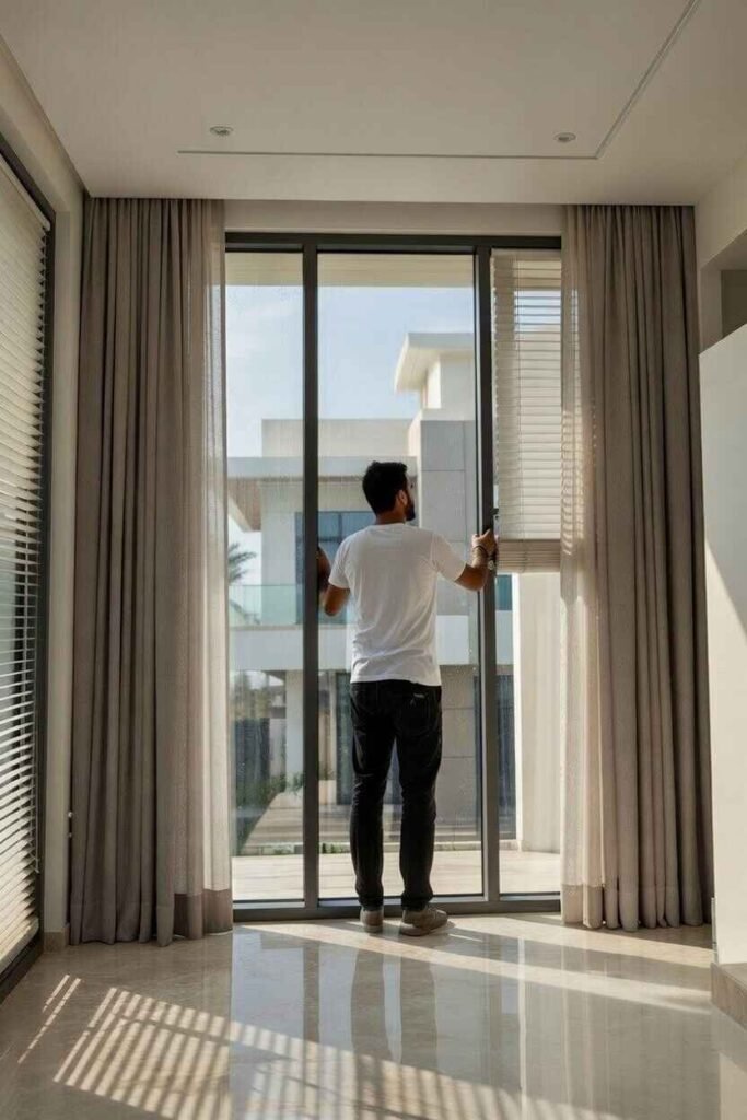 curtains and blinds in Dubai